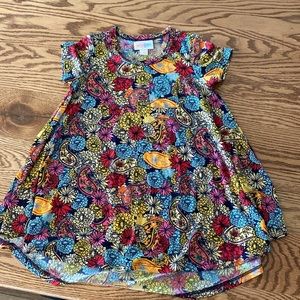 LulaRoe. Girls dress! Size 2! Like new!